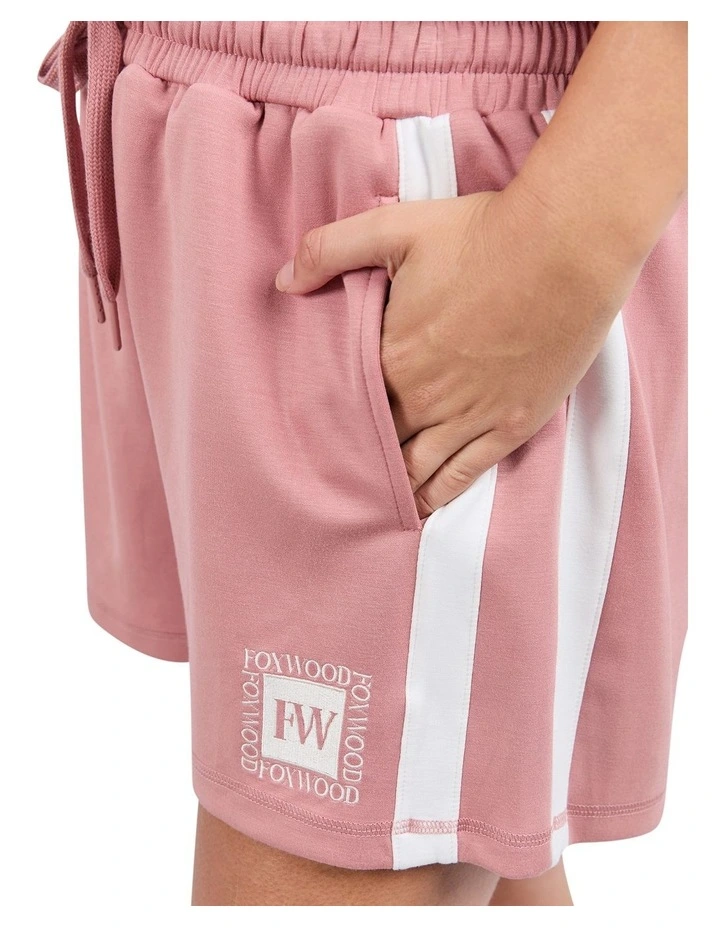 Layla Shorts in Dusty Rose image 5