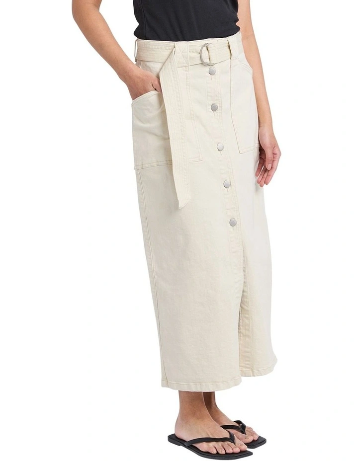 Ace Skirt in Ecru image 4