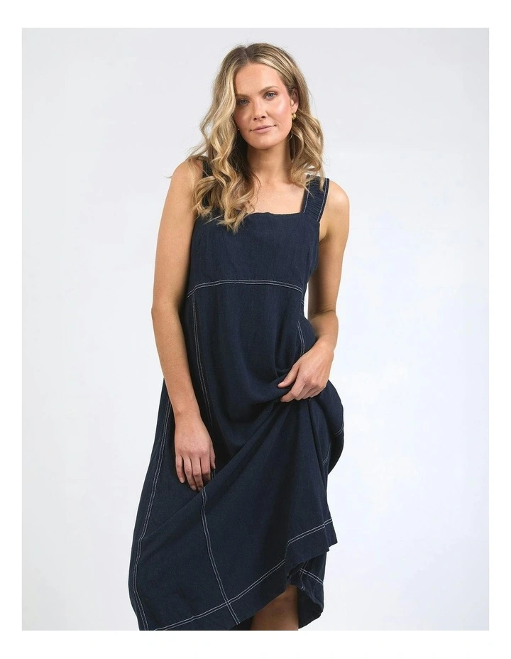 Sage Dress in Dark Sapphire image 3