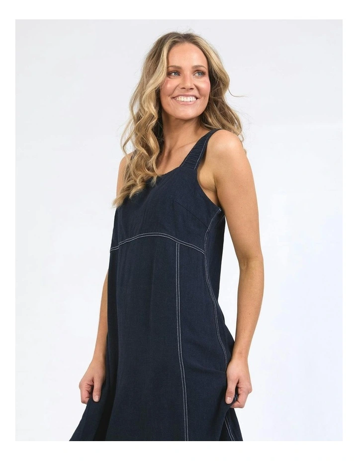 Sage Dress in Dark Sapphire image 4