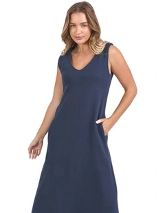 Aspen Dress in Navy