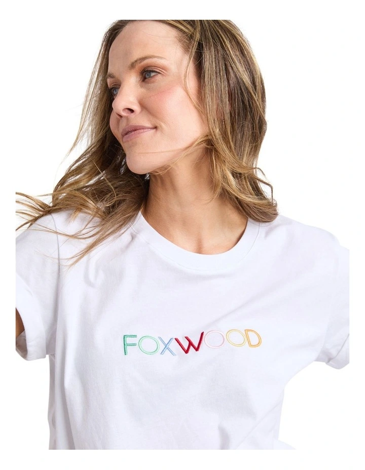 Confetti Tee in White image 5