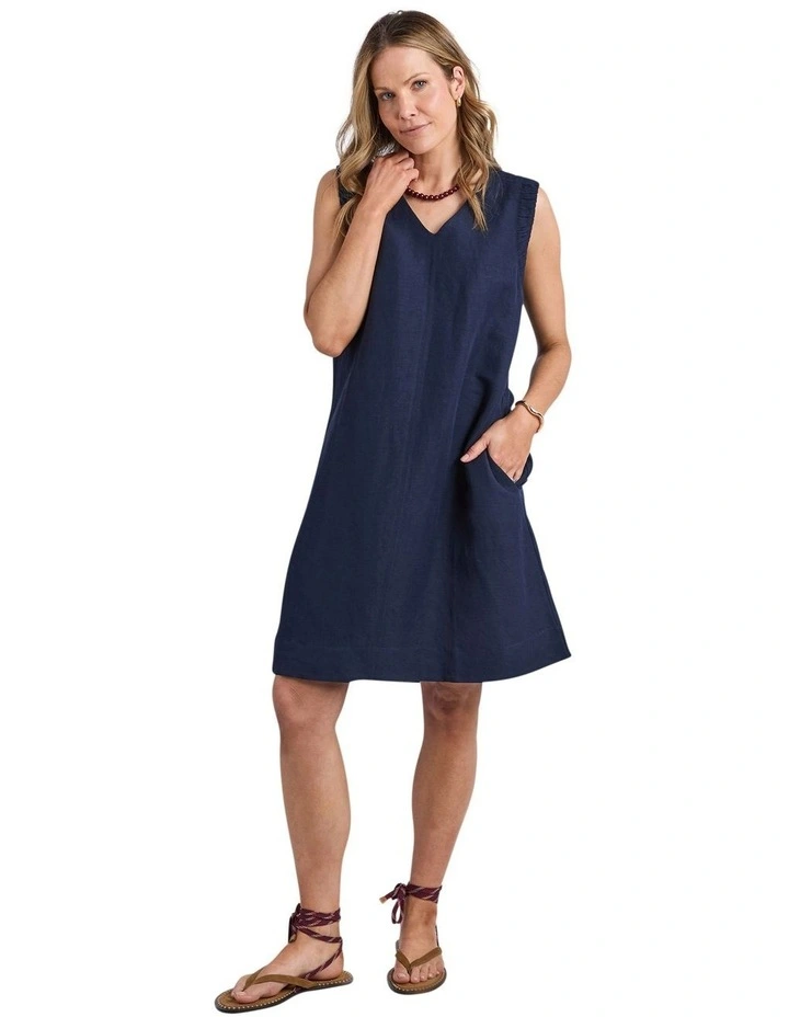 Bermuda Dress in Dark Sapphire image 3