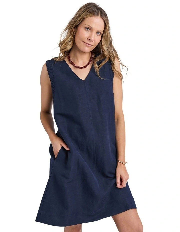 Bermuda Dress in Dark Sapphire image 4
