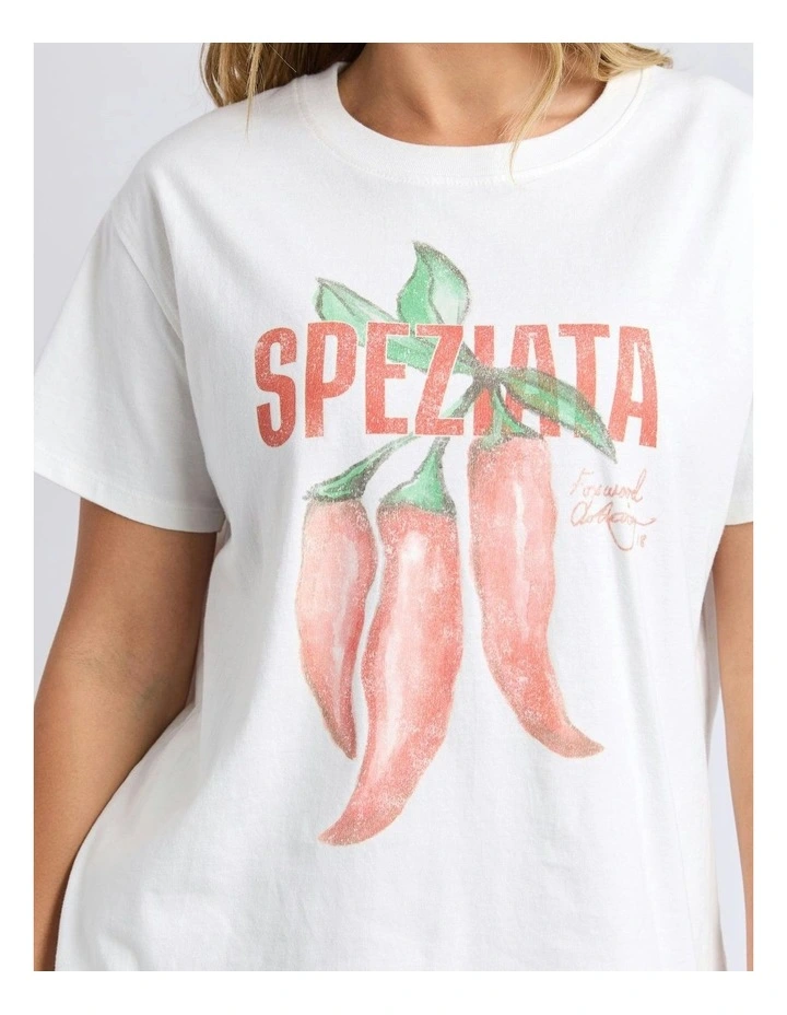 Speziata Tee in Vintage White image 5