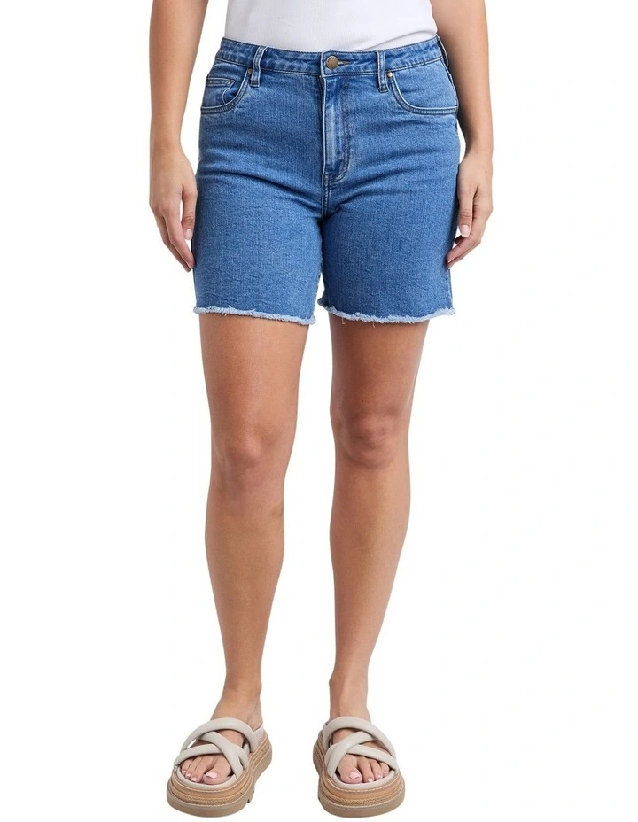 Millie Shorts in Mid Blue image 1