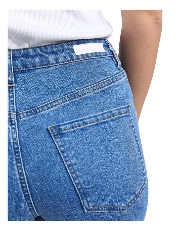 Millie Shorts in Mid Blue image 5