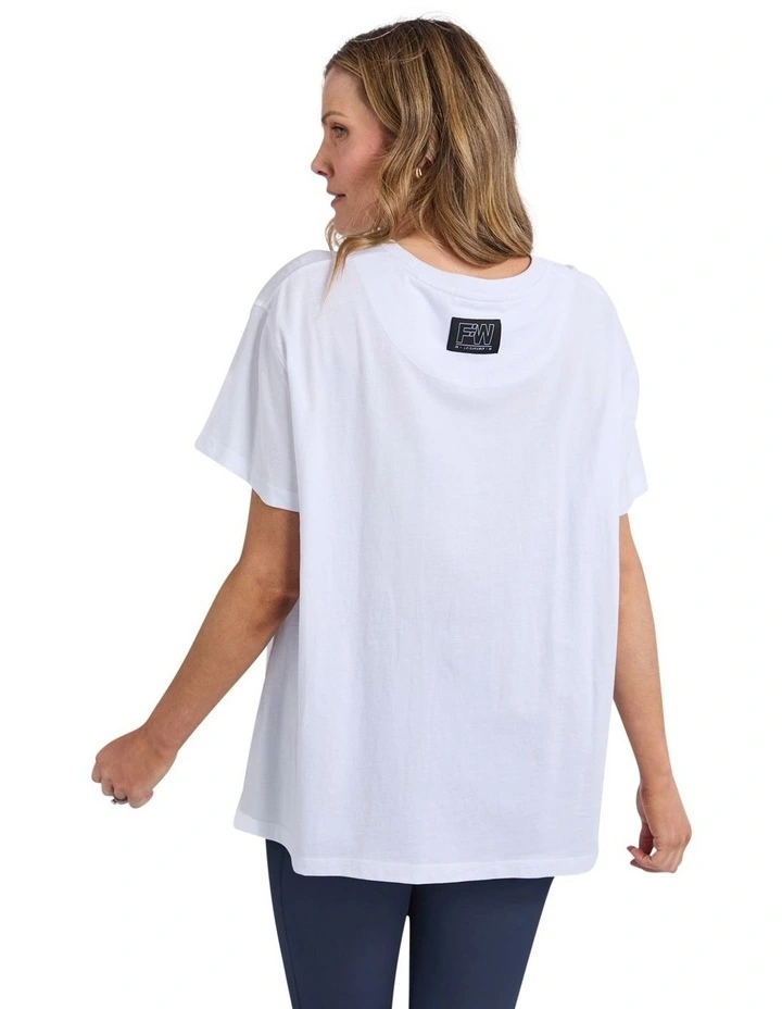 California Tee in White image 2