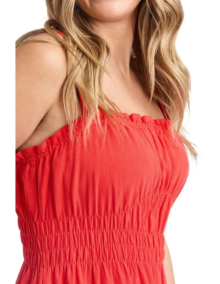 Dandelion Dress in Tangelo image 5