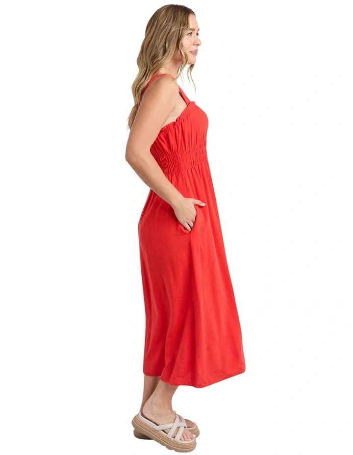 Dandelion Dress in Tangelo image 6