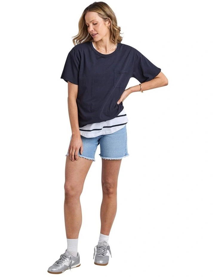 San Diego Tee in Navy image 1