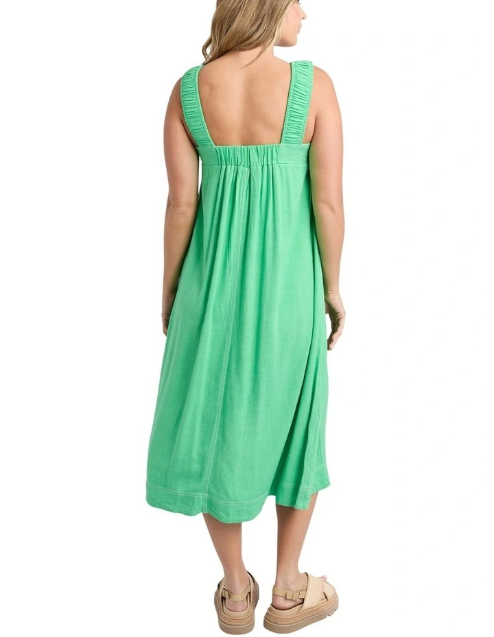 Sage Dress in Irish Green image 2