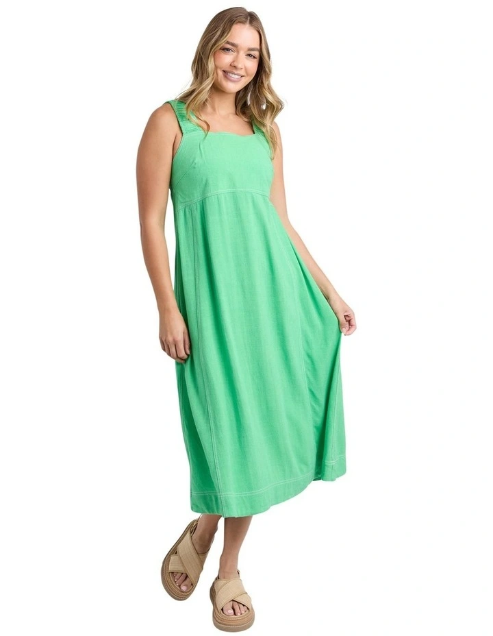 Sage Dress in Irish Green image 3