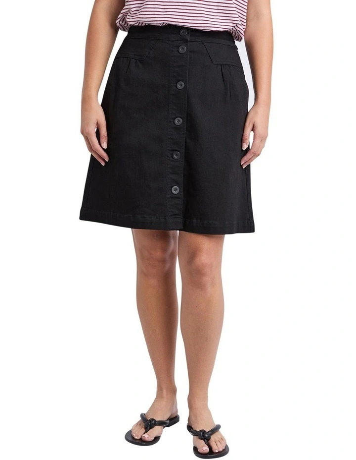 Amanda Skirt in Black image 1