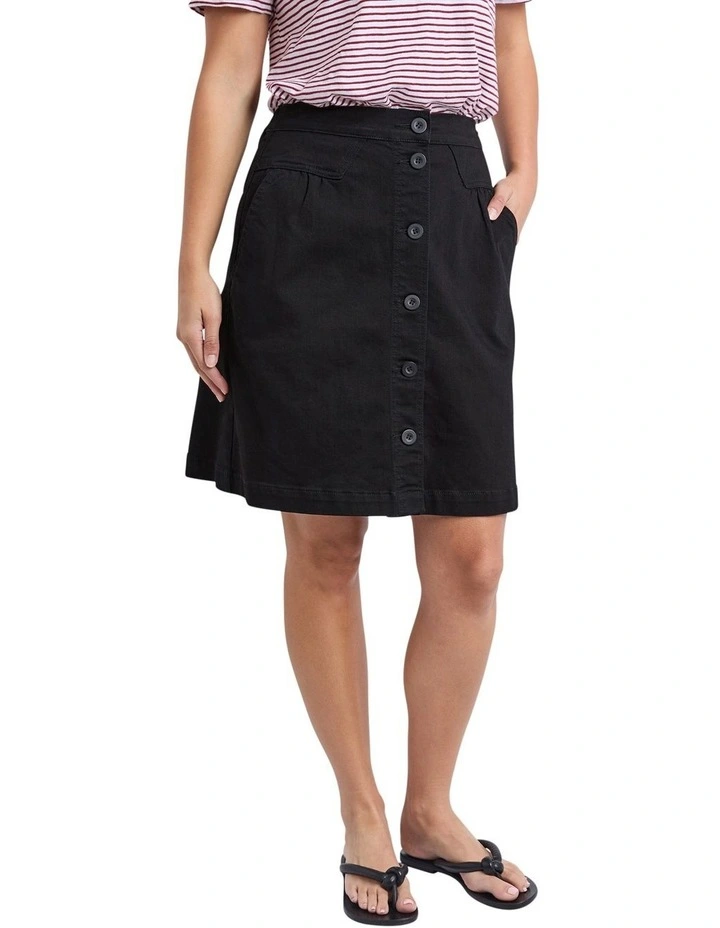 Amanda Skirt in Black image 4