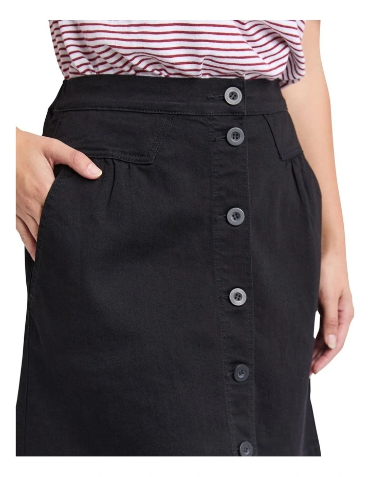 Amanda Skirt in Black image 5