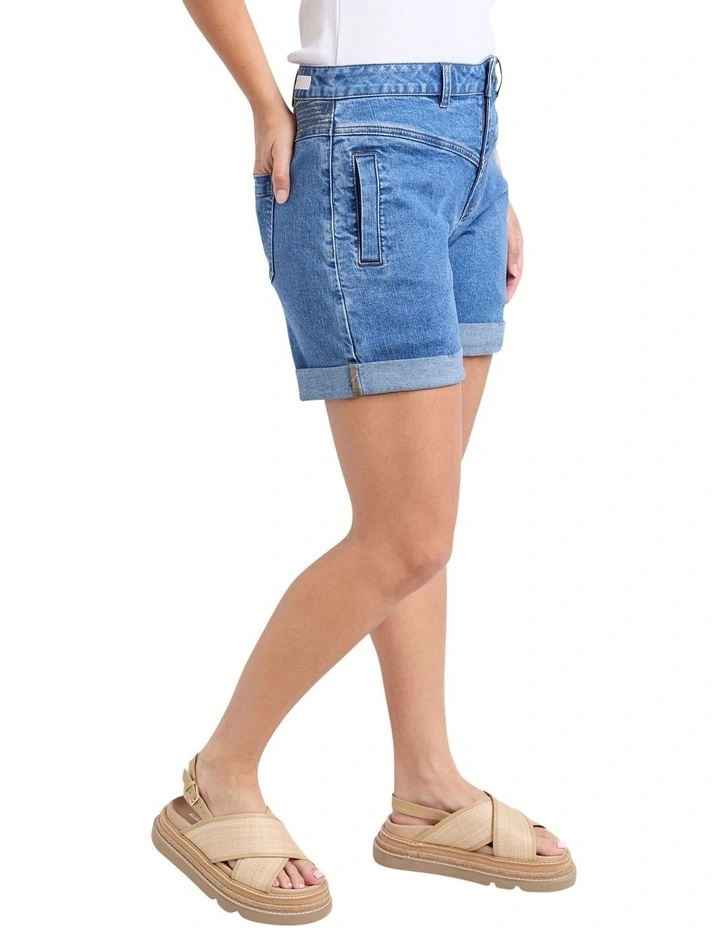 Devi Short in Mid Blue image 4