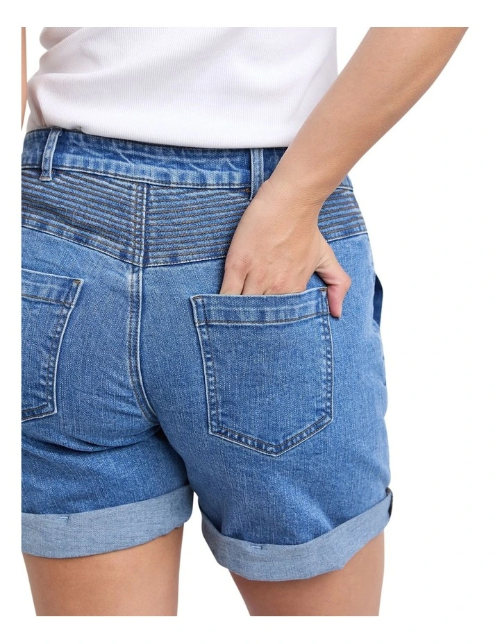 Devi Short in Mid Blue image 5