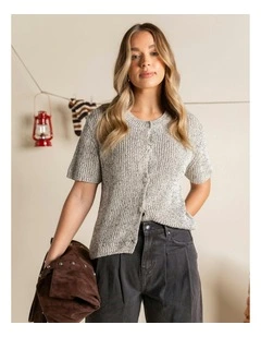 Davana Knit Jumper in Oat Marle