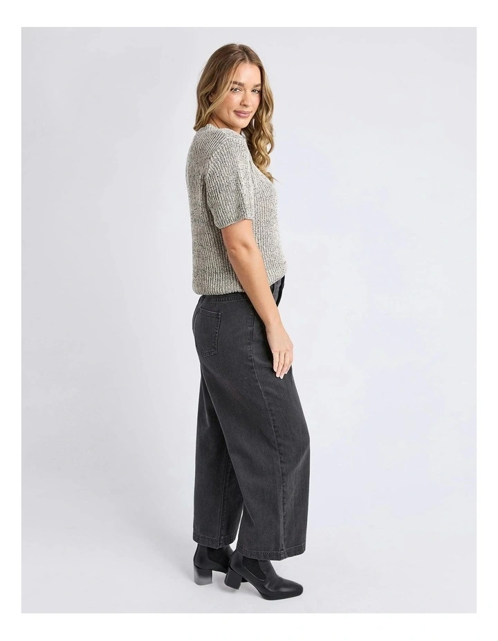 Davana Knit Jumper in Oat Marle image 7