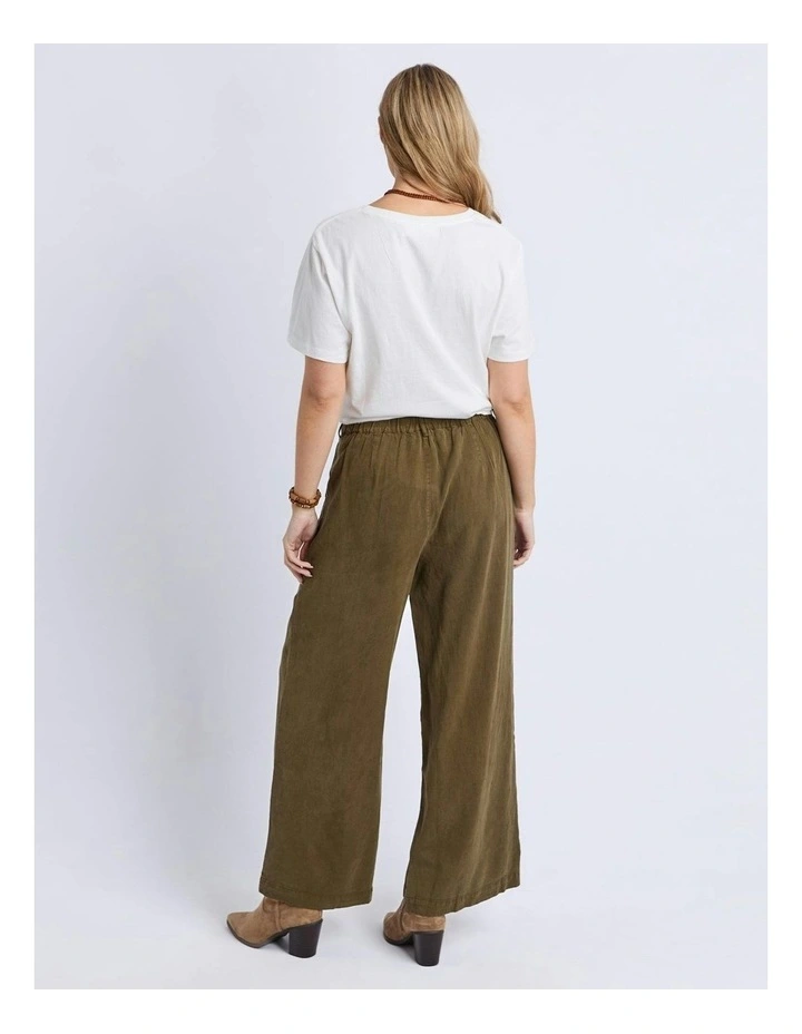 Dakota Pant in Dark Olive image 2