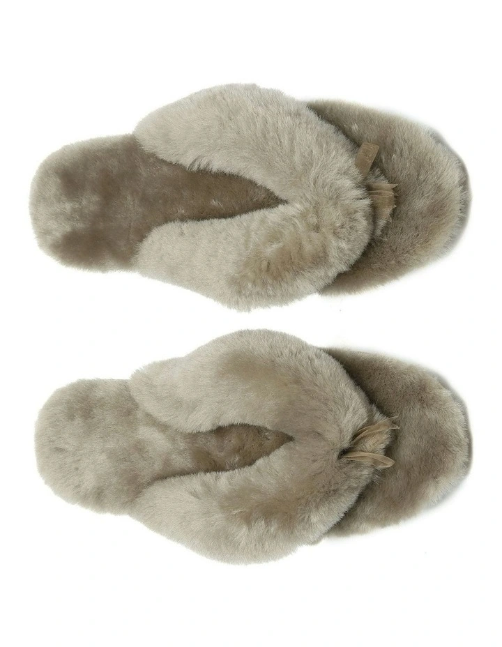 Farah Slipper in Khaki image 5