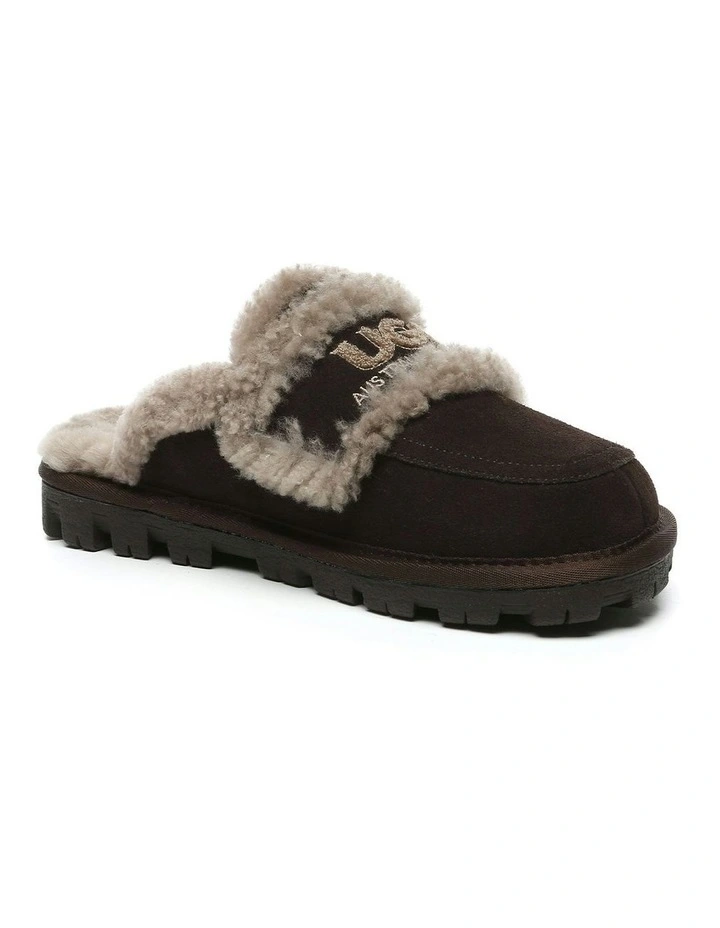 Rilee Slipper in Chocolate image 2