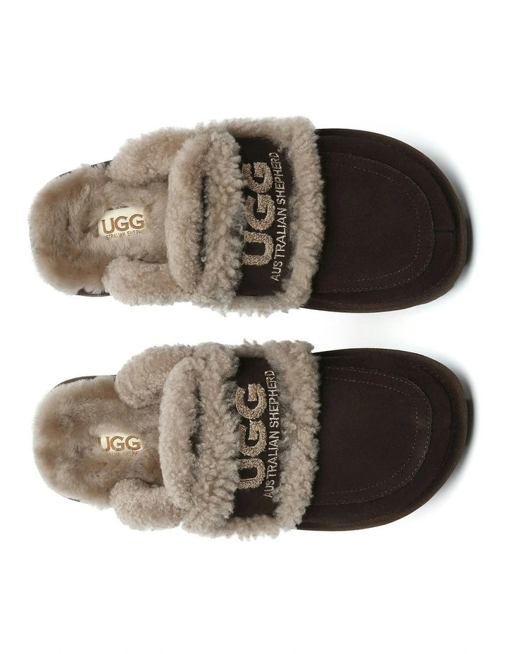 Rilee Slipper in Chocolate image 5