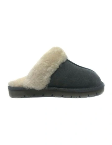 Muffin Slipper in Grey