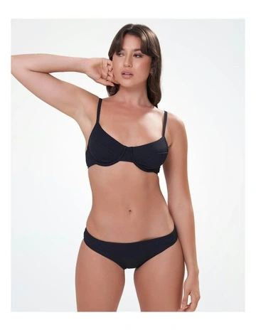 Cleo Classic Bikini Bottoms in Black