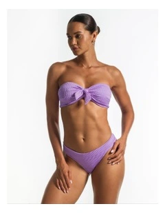 Malibu Brazilian Bikini Bottom in Purple