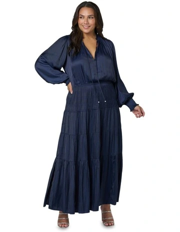 Glamorous Life Maxi Dress in Navy