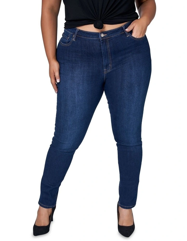 Kylie Curve Skinny Jeans in Indigo image 1