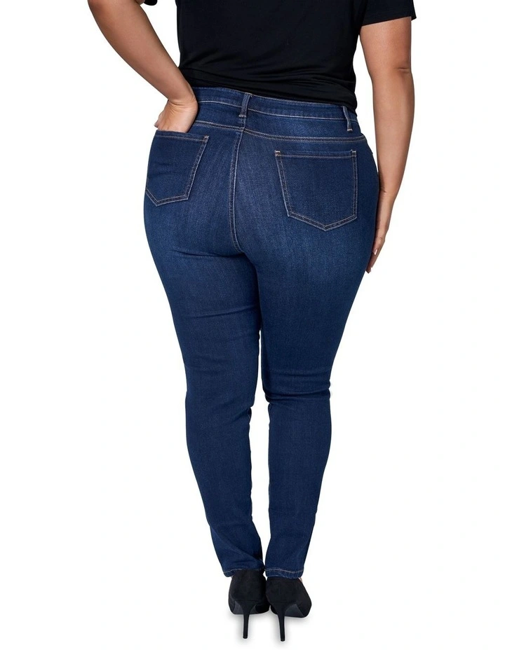 Kylie Curve Skinny Jeans in Indigo image 2