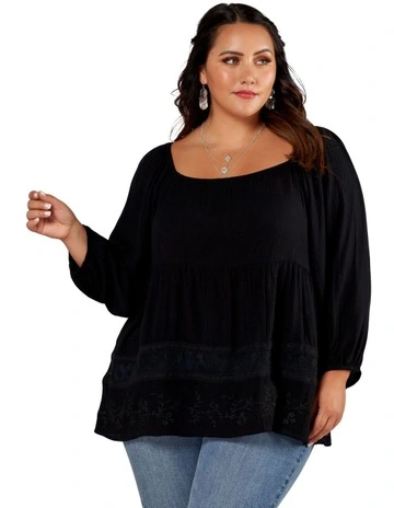 Deepest Secret Top in Black