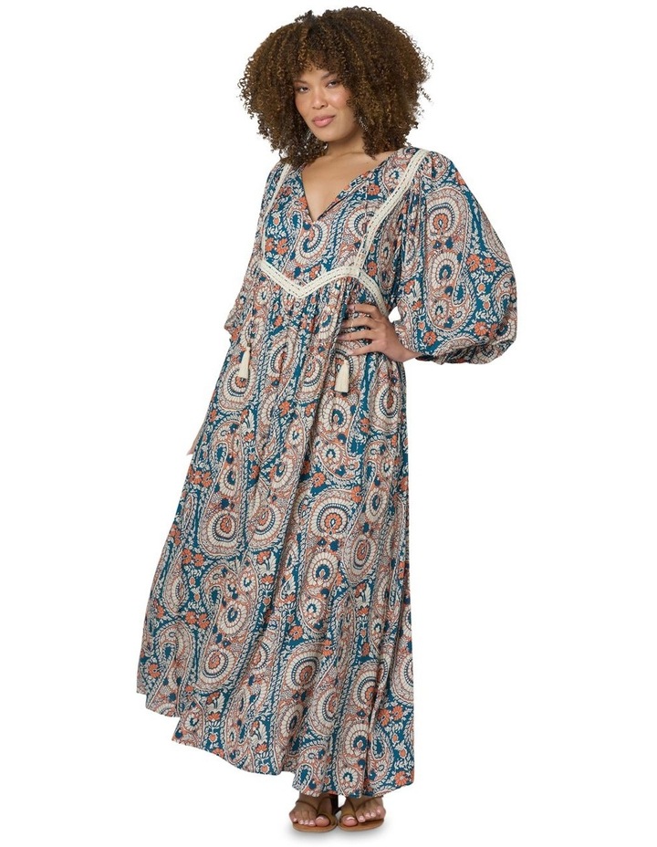 Aqua Breeze Maxi Dress in Assorted image 1