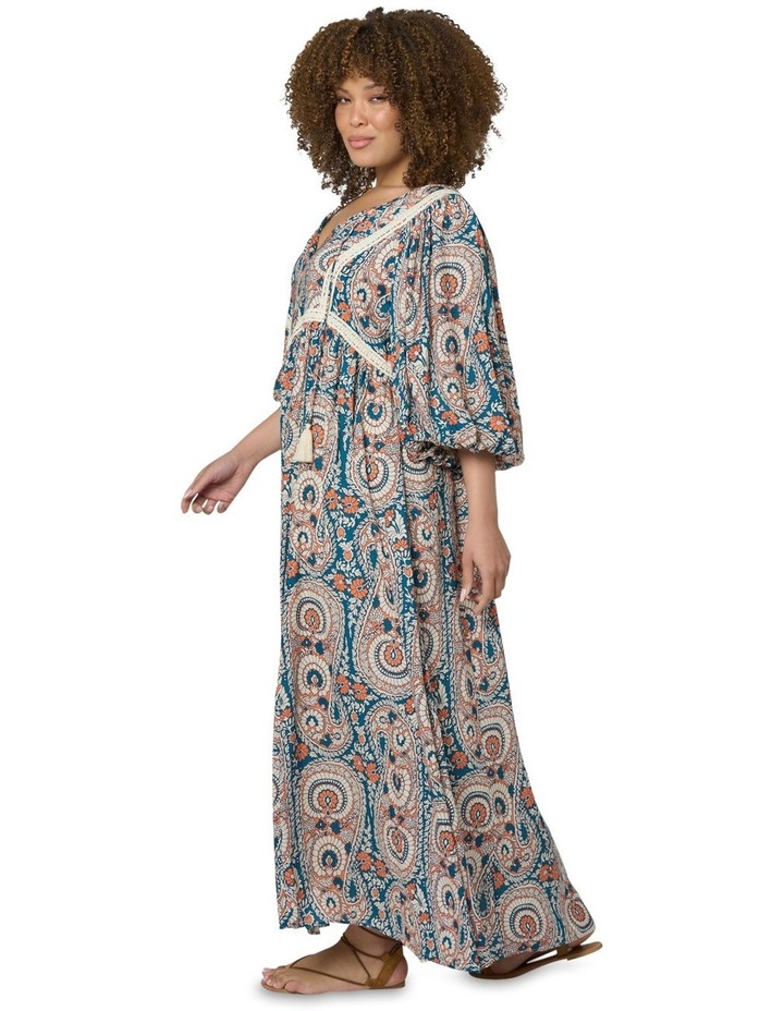 Aqua Breeze Maxi Dress in Assorted image 3