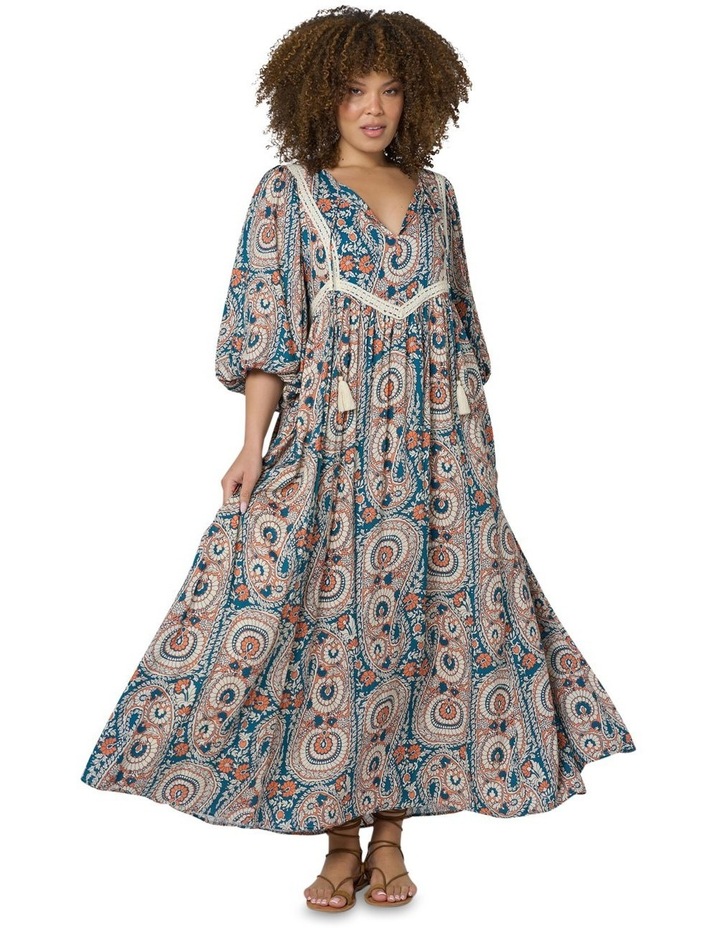 Aqua Breeze Maxi Dress in Assorted image 5