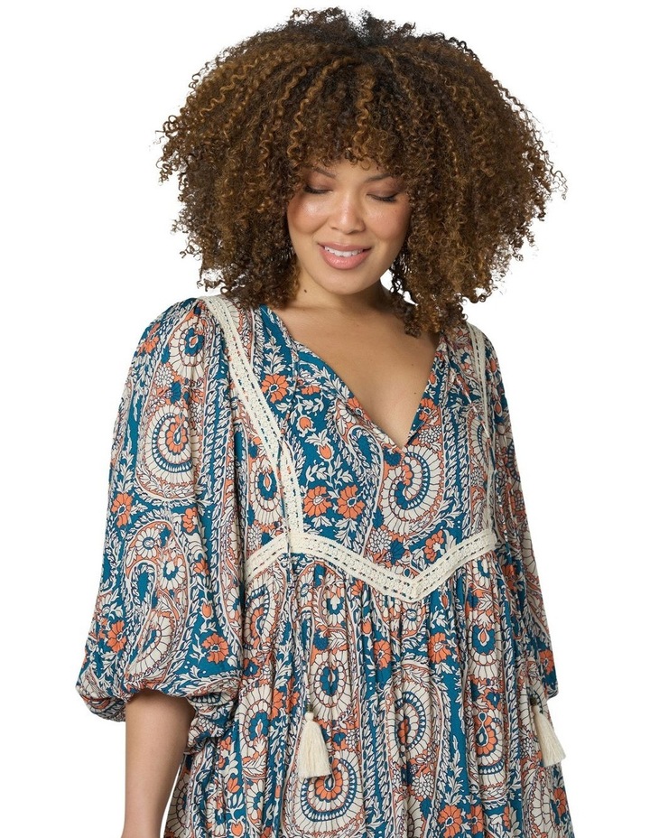 Aqua Breeze Maxi Dress in Assorted image 6