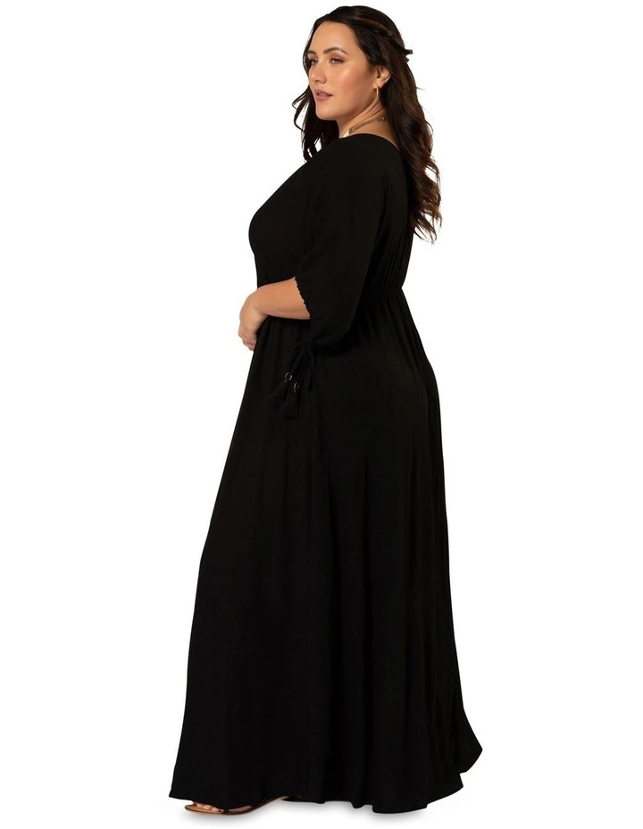 Love Spice Maxi Dress in Black image 3