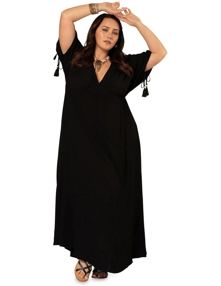 Love Spice Maxi Dress in Black image 5