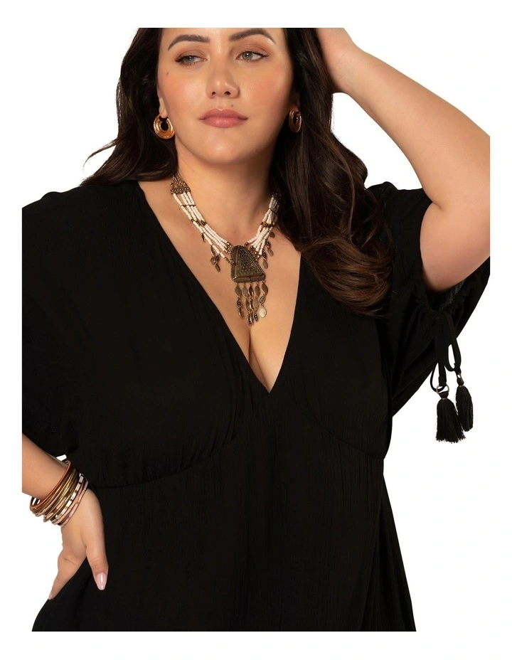 Love Spice Maxi Dress in Black image 6