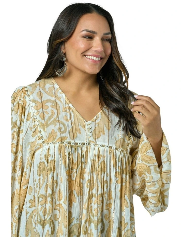 After The Rain Blouse Top in Natural image 3
