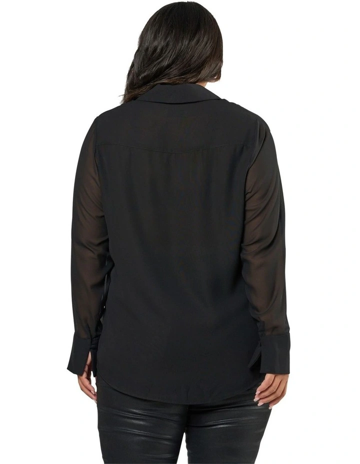 Remi Shirt in Black image 2