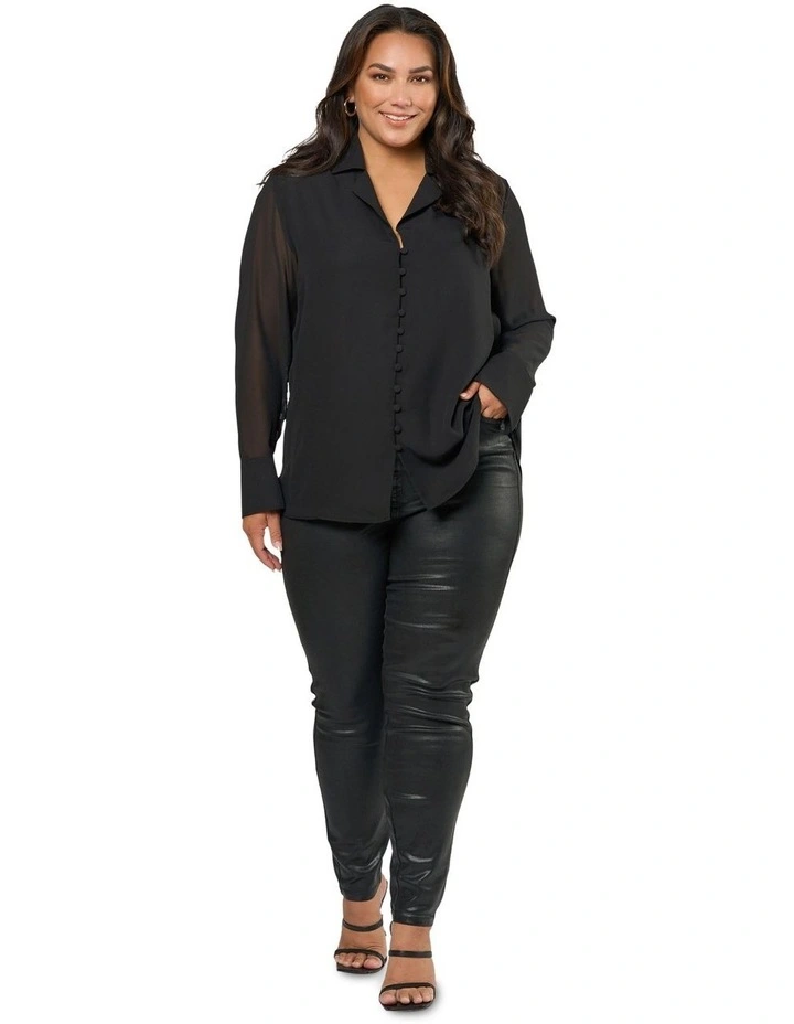 Remi Shirt in Black image 4