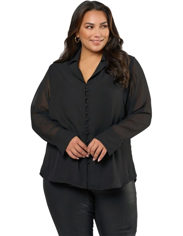 Remi Shirt in Black image 5
