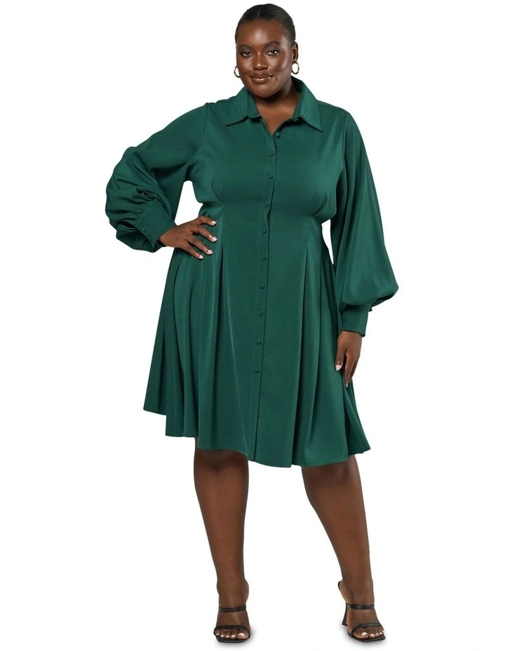 olive green tee shirt dress Olive Green Shirt Dress S main image 1