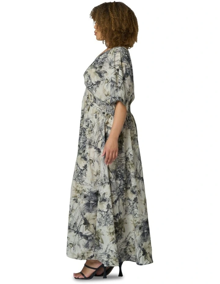 Richter Scale Maxi Dress in Multi image 3