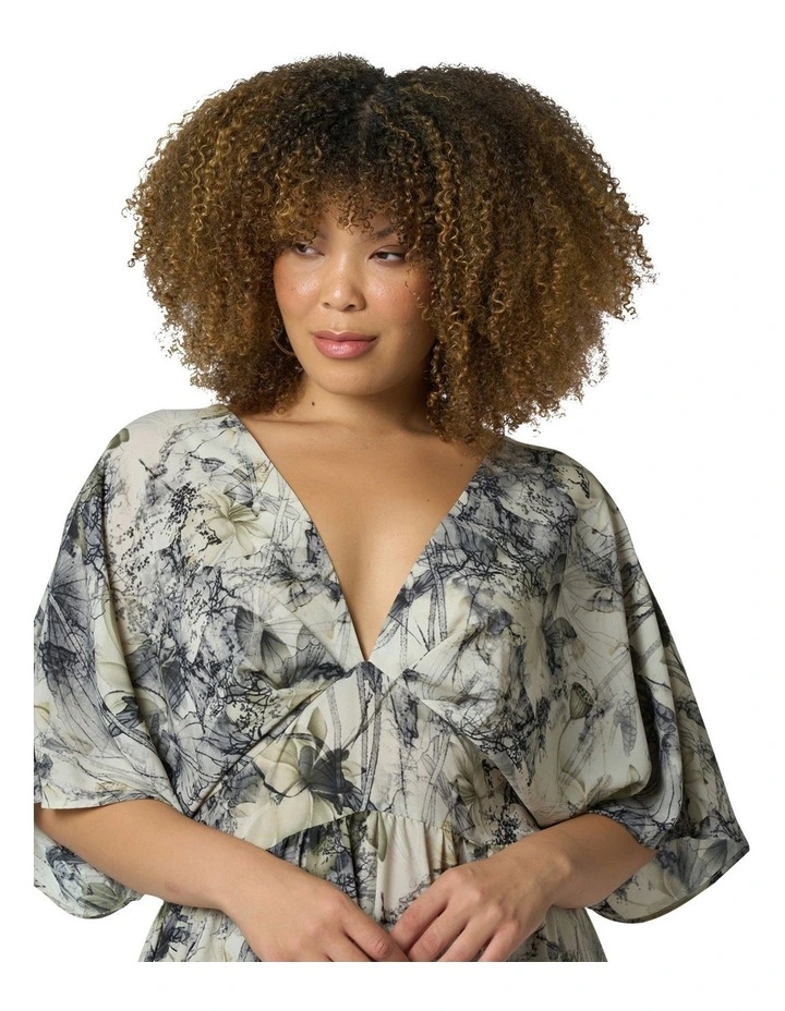 Richter Scale Maxi Dress in Multi image 6