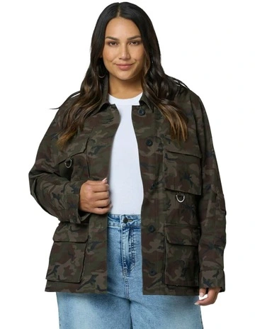 Shadow Games Camo Jacket in Camo Print